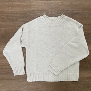 Women's Prologue Cream Sweater — XS (Target)